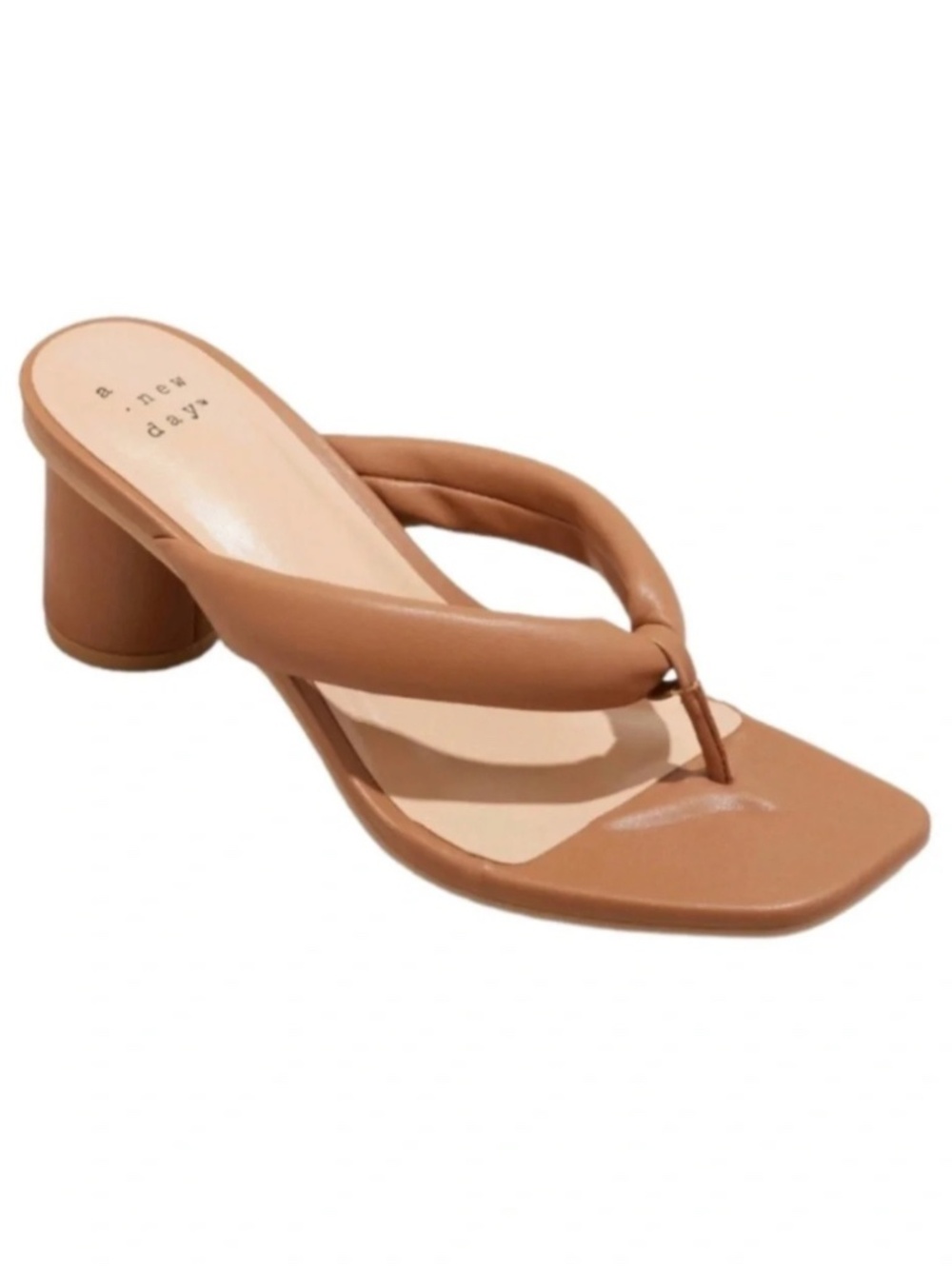 A New Day Elvie Mule Heels in Brown